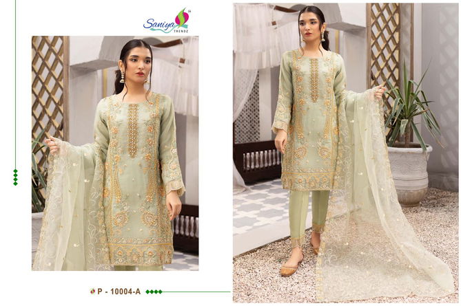 ST P 10004 Saniya Trendz Wedding Wear Wholesale Pakistani Dress Material